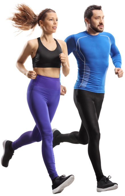 Running couple